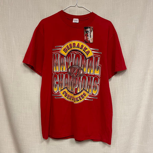 Vintage Nebraska Huskers 1994 National Champions Shirt L