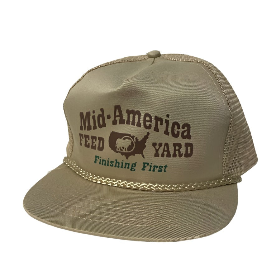 Vintage Mid America Feed Yard Snapback