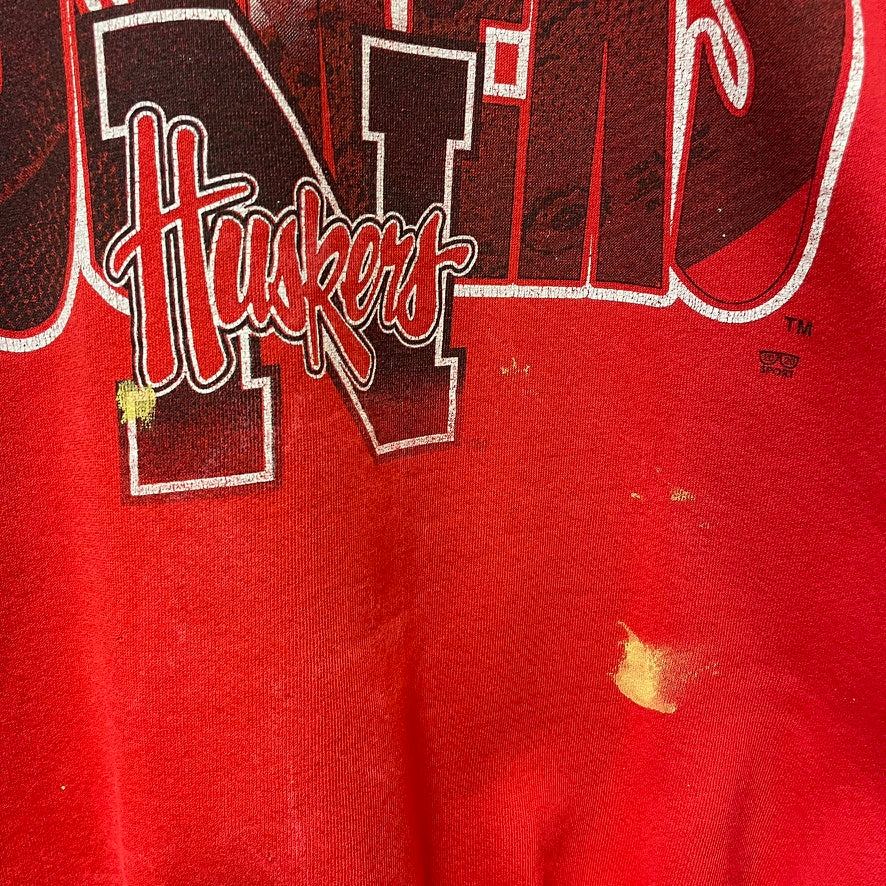 Vintage Nebraska Huskers Crewneck XL