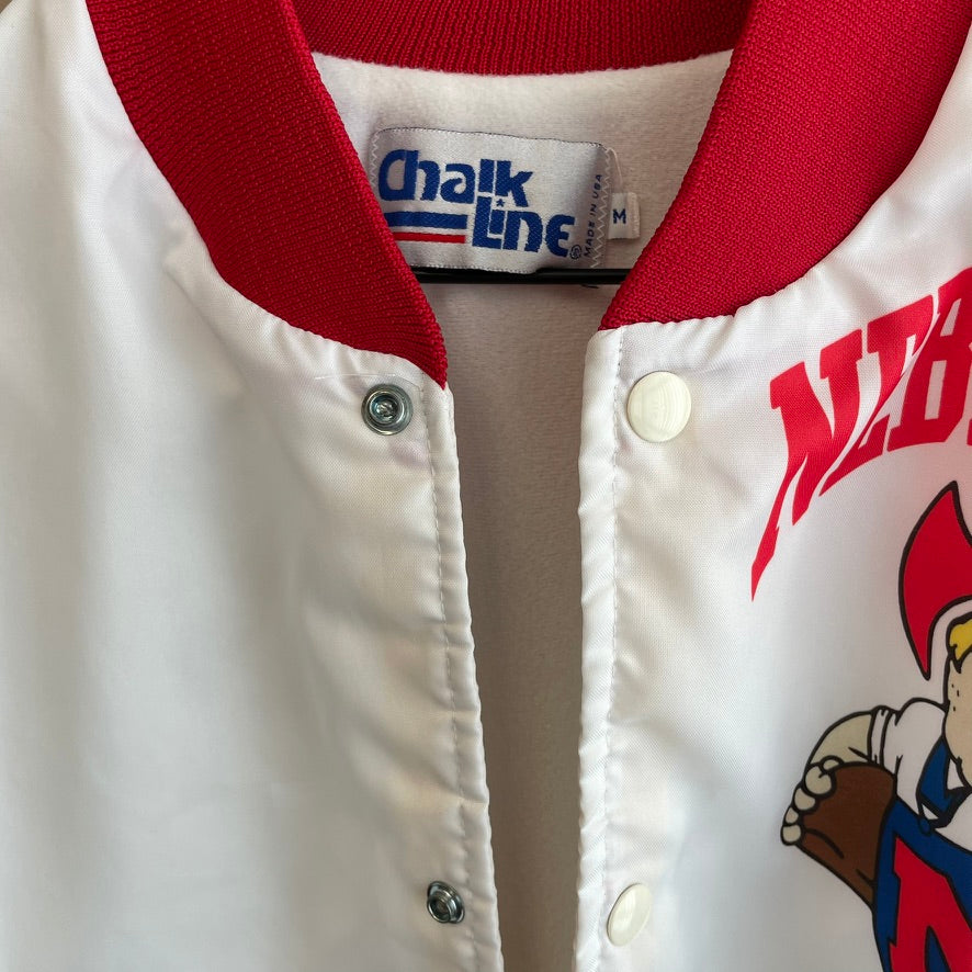 Vintage Nebraska Huskers Chalk Line AOP Button Jacket M