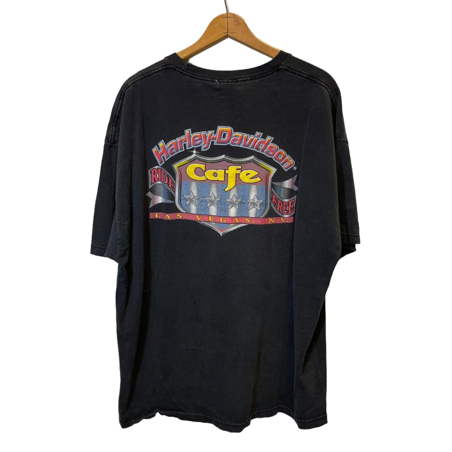 Vintage Harley Davidson Cafe Las Vegas Shirt XXL