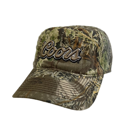 Coors Camo Strapback Hat