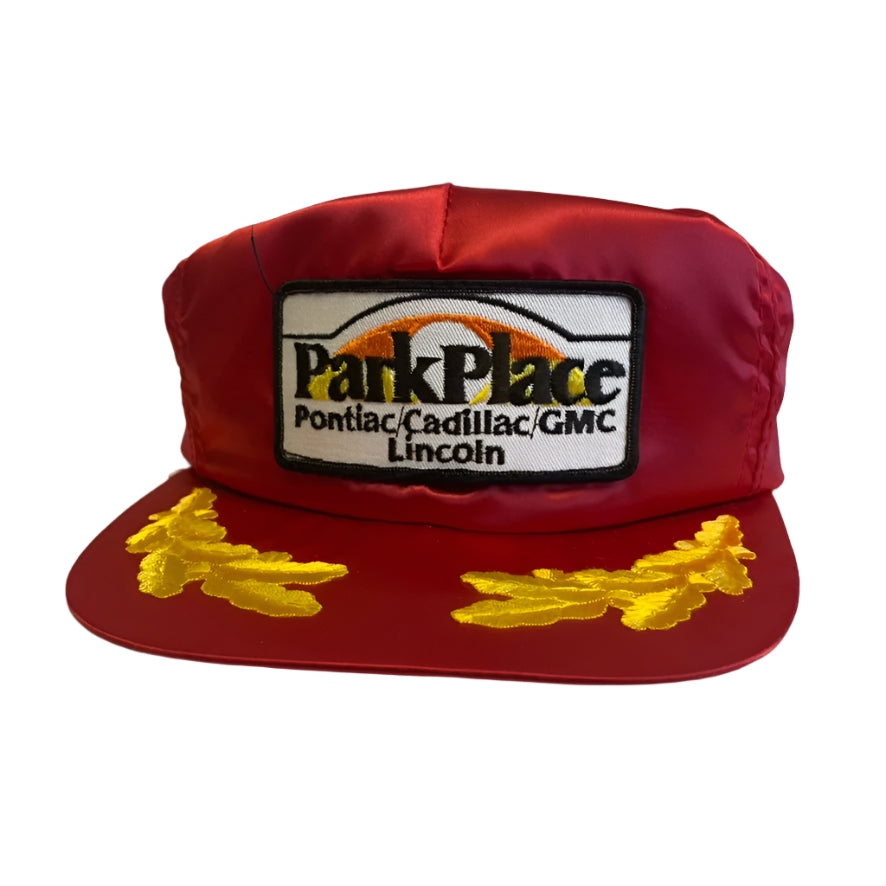 Vintage Park Place Dealership Satin Snapback Hat