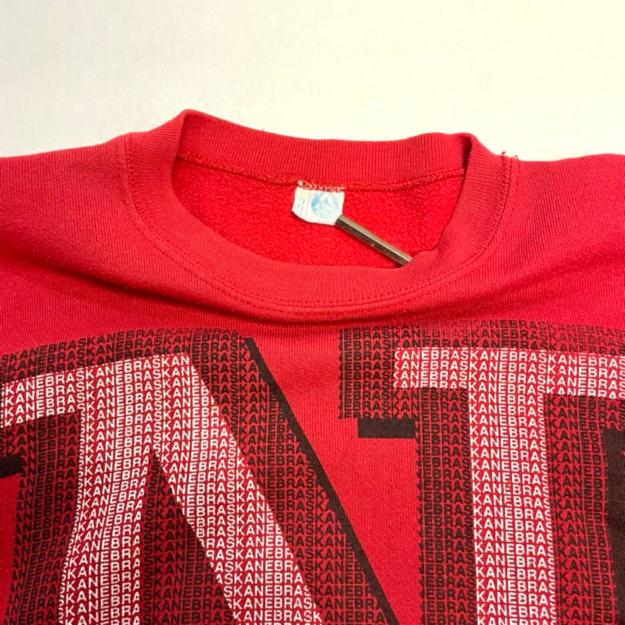 Vintage Nebraska Huskers Artex Crewneck XL