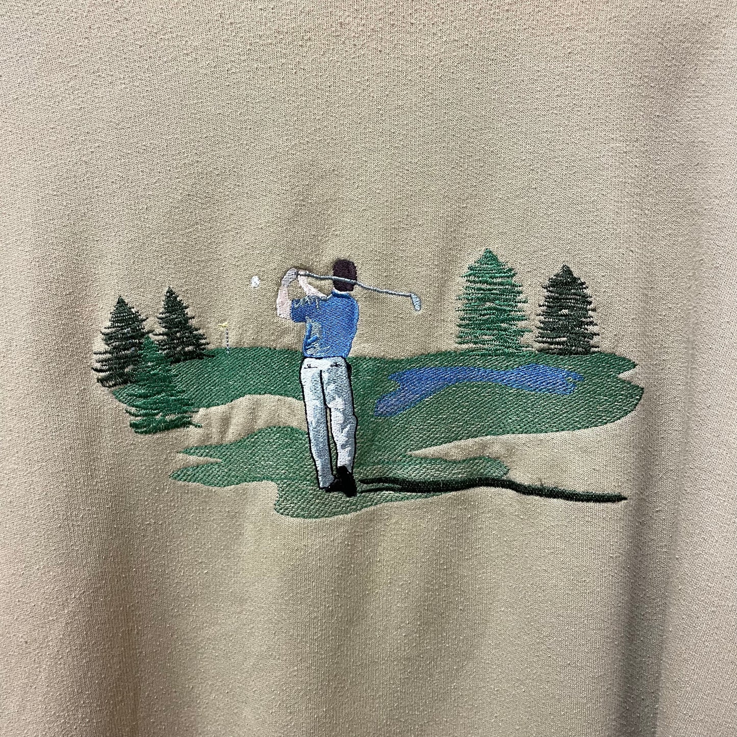 Vintage Golf Grandpa Crewneck XL