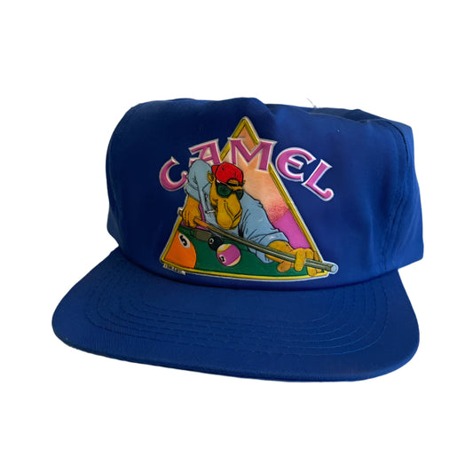 Vintage Joe Camel Cigarette Billiards Snapback hat
