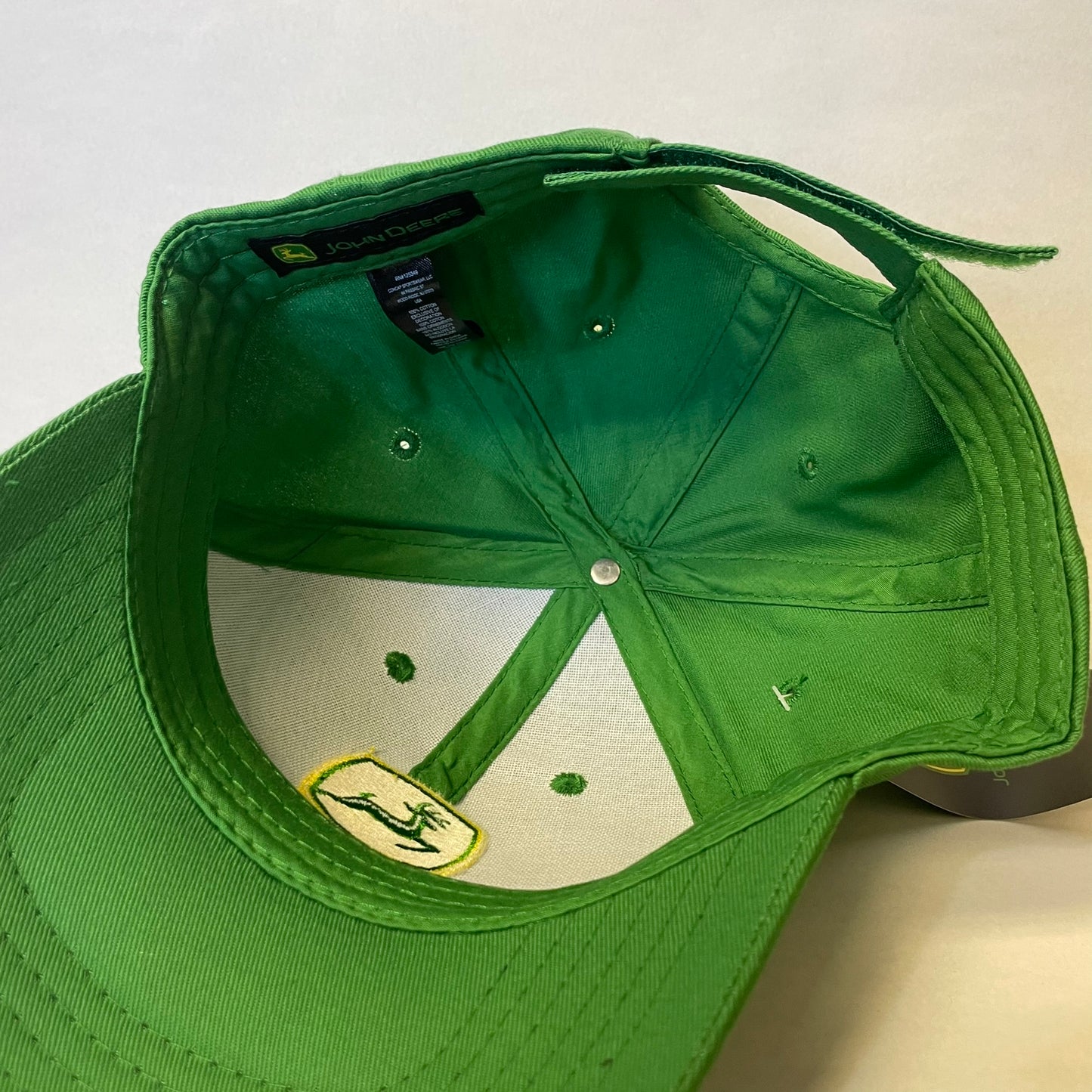 John Deere Velcro Hat NWT