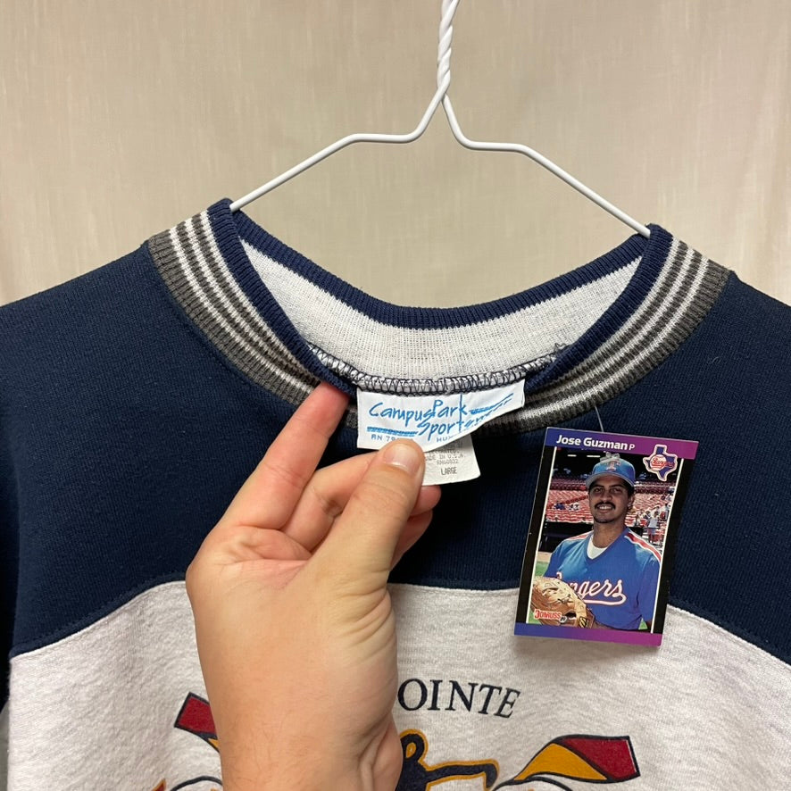 Vintage La Pointe Madeline Island Crewneck L