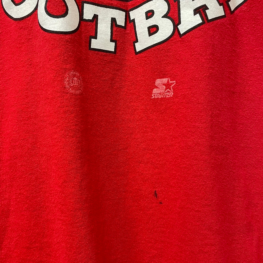 Vintage Nebraska Huskers Football STARTER Shirt L