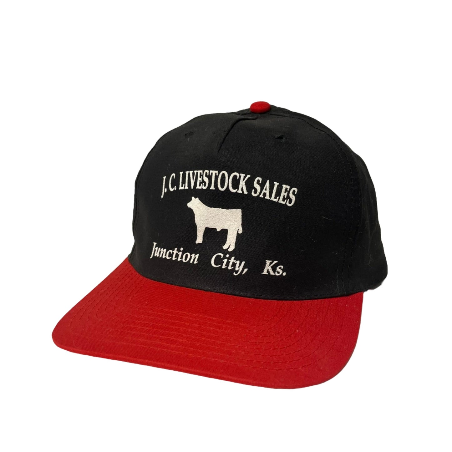 Vintage JC Livestock Junction City Kansas Snapback