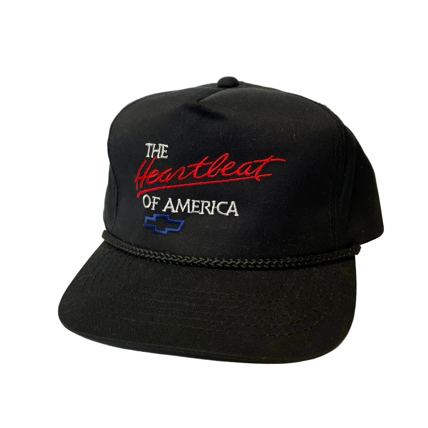 Vintage 'The Heartbeat of America' Chevy Snapback Hat