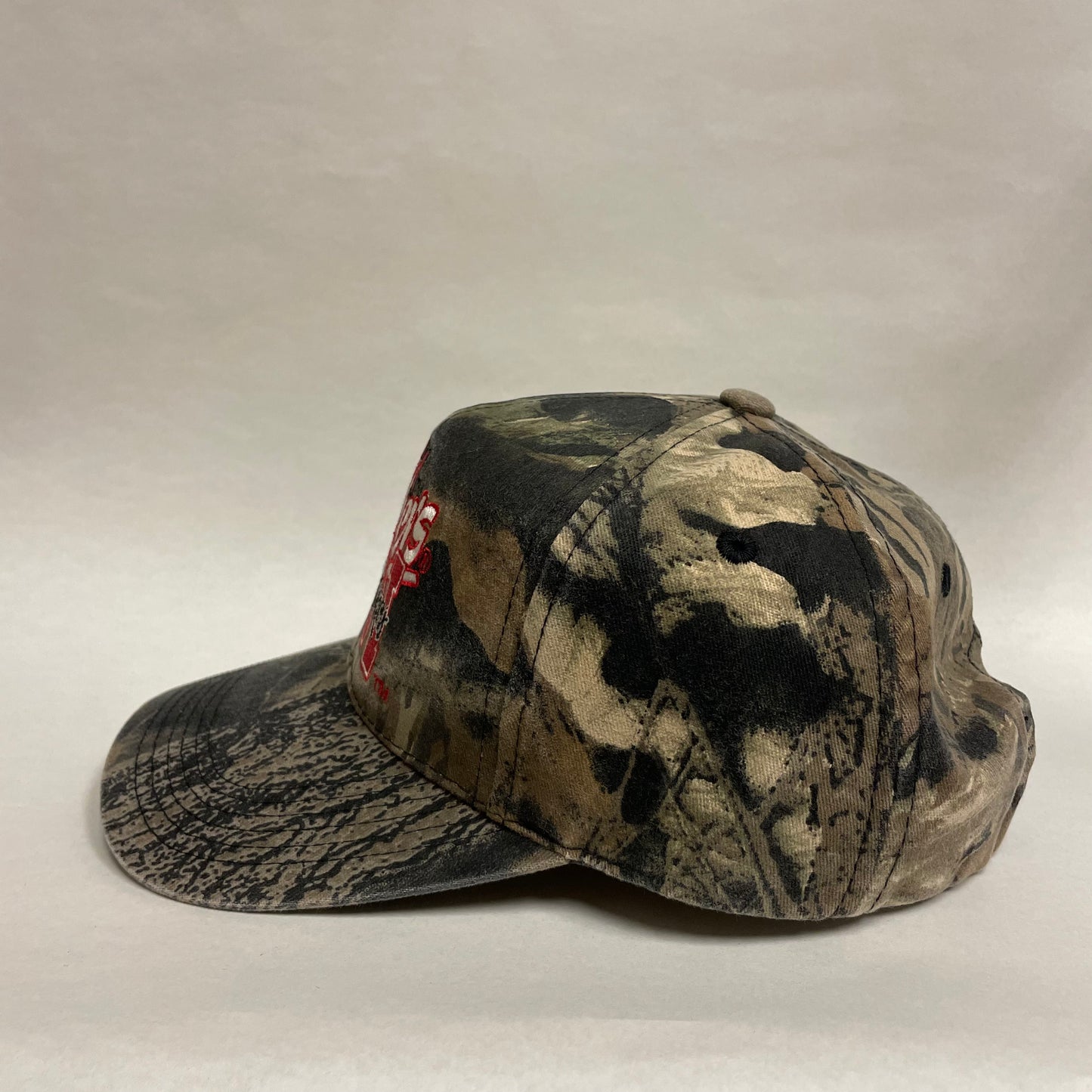 Vintage Nebraska Huskers Mossy Oak Snapback Hat