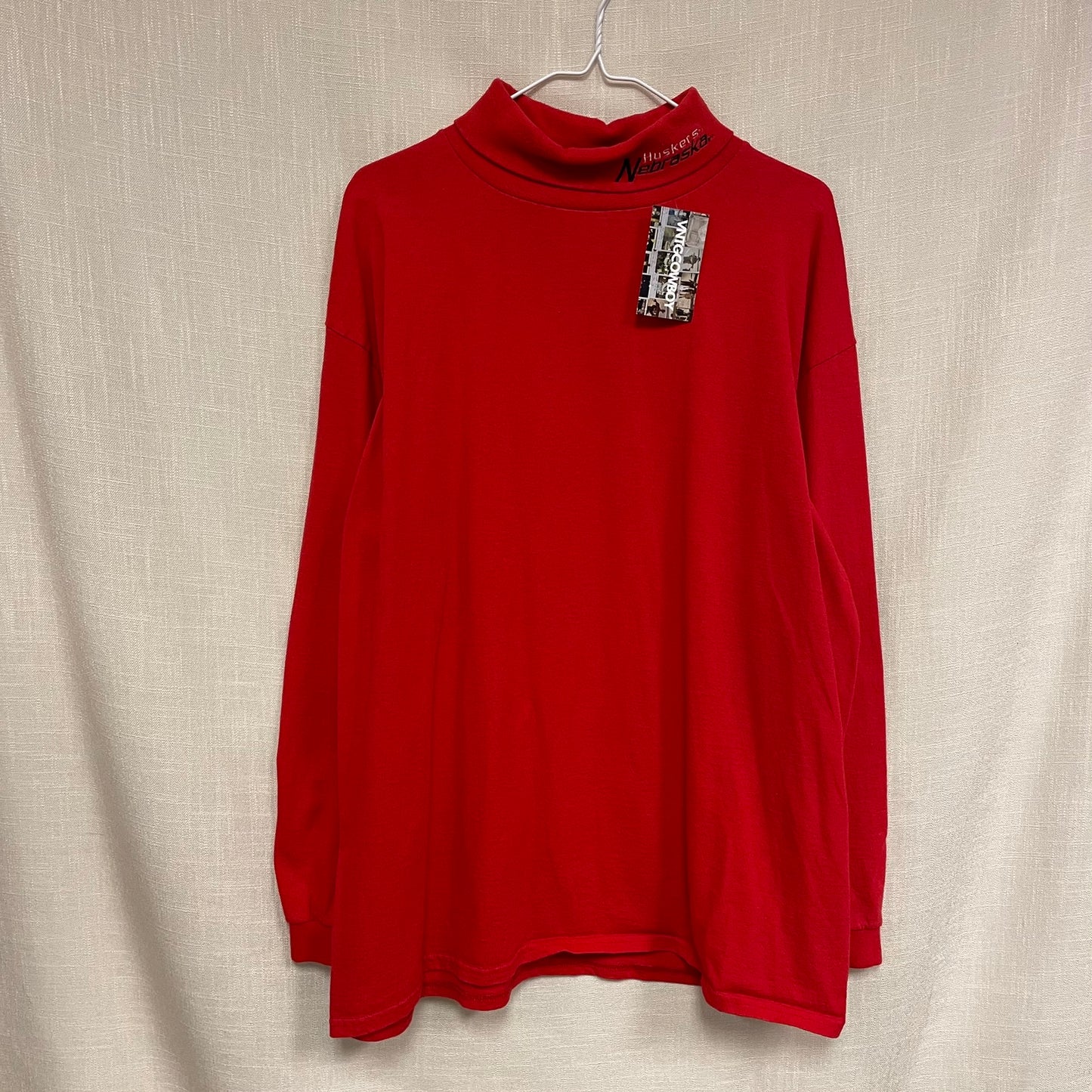 Vintage Nebraska Huskers Turtleneck Shirt XL