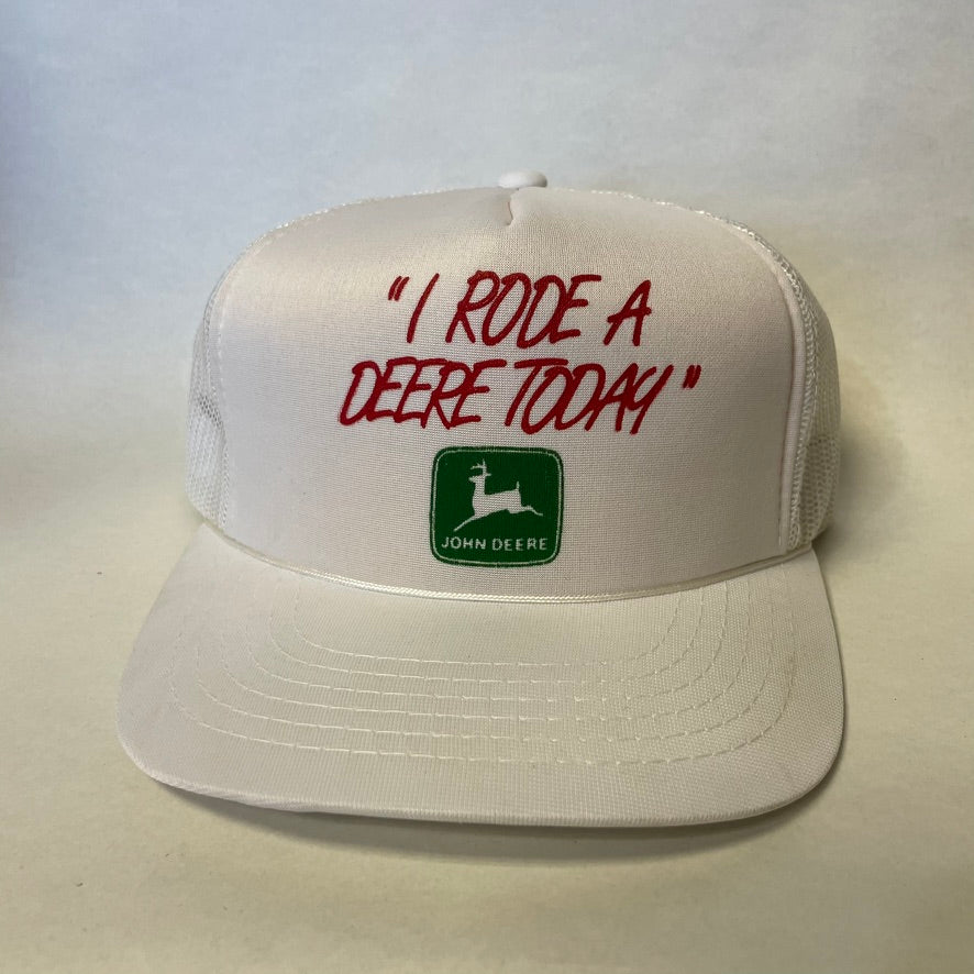 Vintage John Deere Snapback Trucker Hat