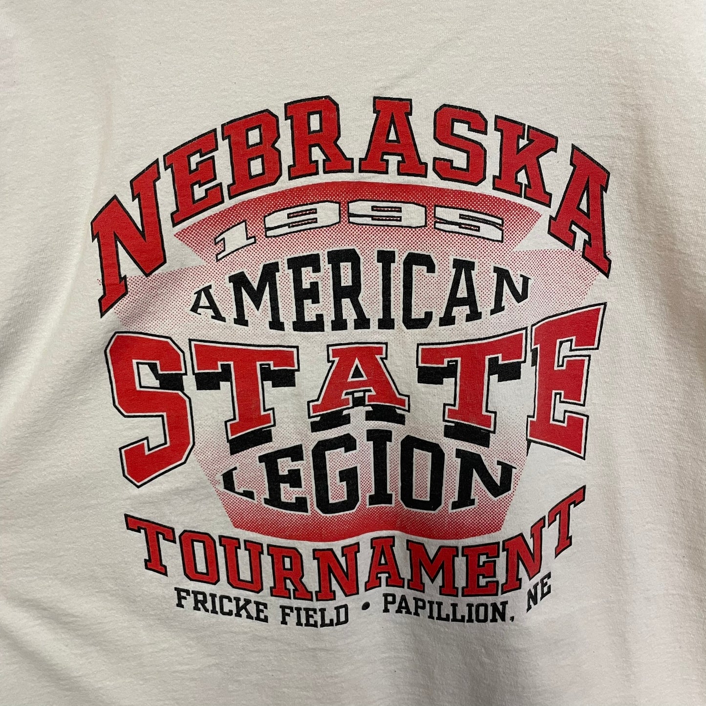 Vintage Nebraska Huskers 1995 State Legion Shirt XXL