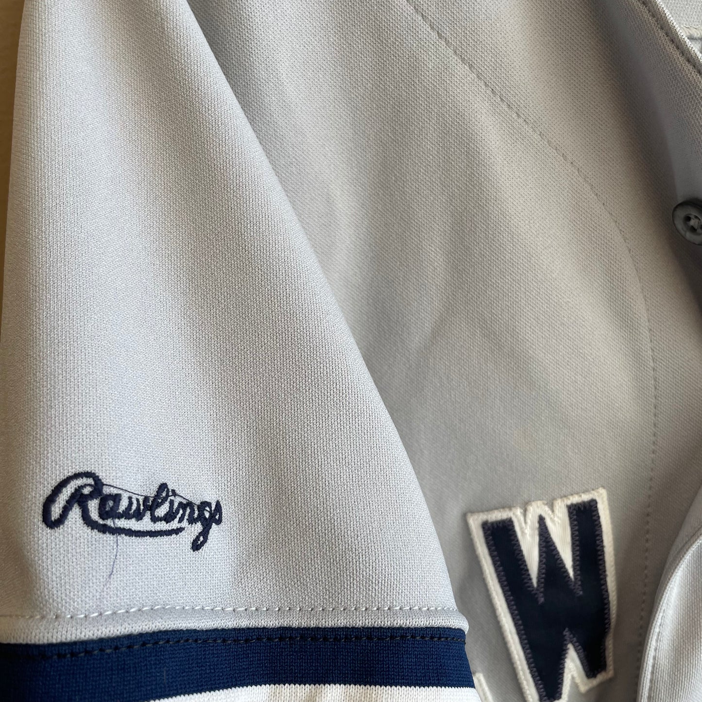 Vintage New York Yankees Jersey Rawlings 42 L