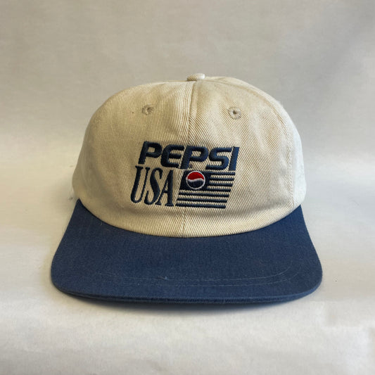 Vintage Pepsi USA Strapback Hat