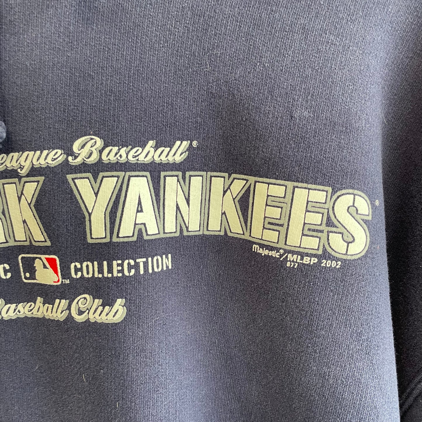 Vintage New York Yankees MLB Hoodie L