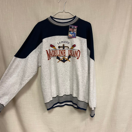 Vintage La Pointe Madeline Island Crewneck L
