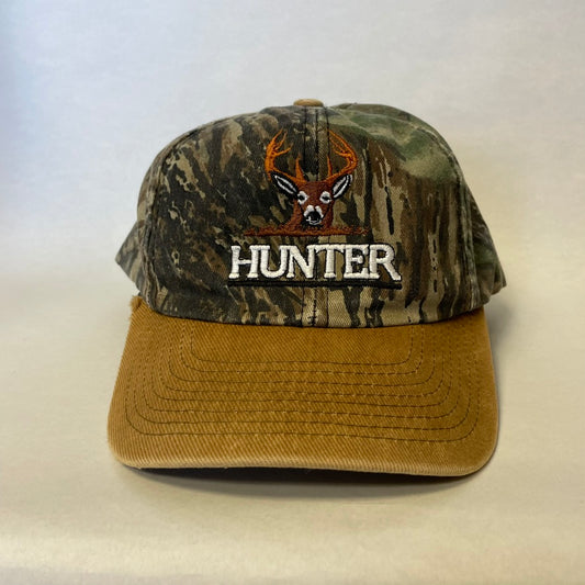 Vintage 'Hunter' Deer Camo Snapback Hat