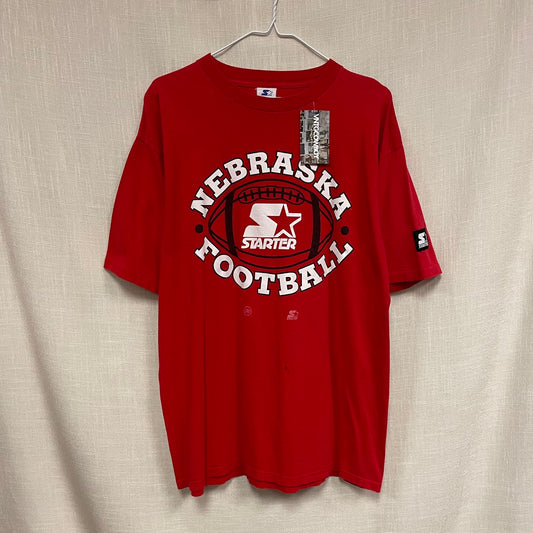 Vintage Nebraska Huskers STARTER Football Shirt L