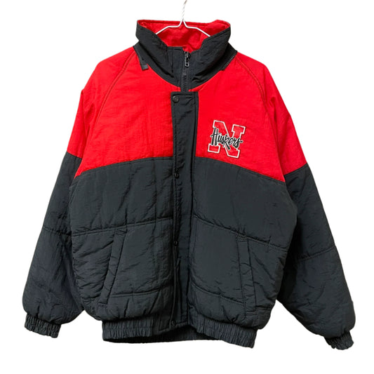 Vintage Nebraska Huskers Pro Player Puffer Jacket M