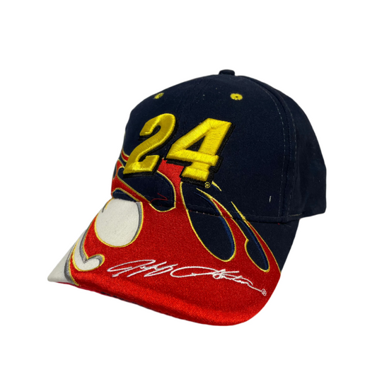 Y2K Nascar Jeff Gordan Flames Racing hat