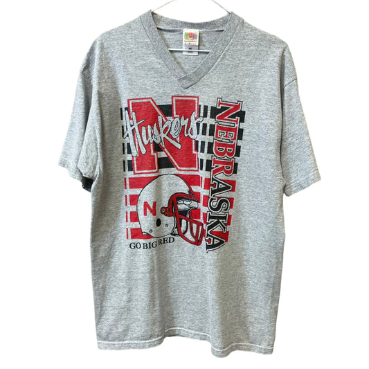 Vintage Nebraska Huskers Shirt L