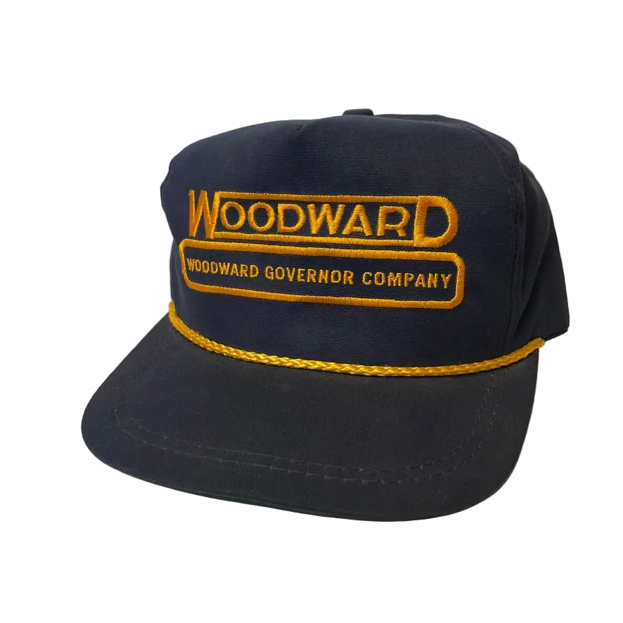 Vintage Woodward Governor Company Strapback Hat
