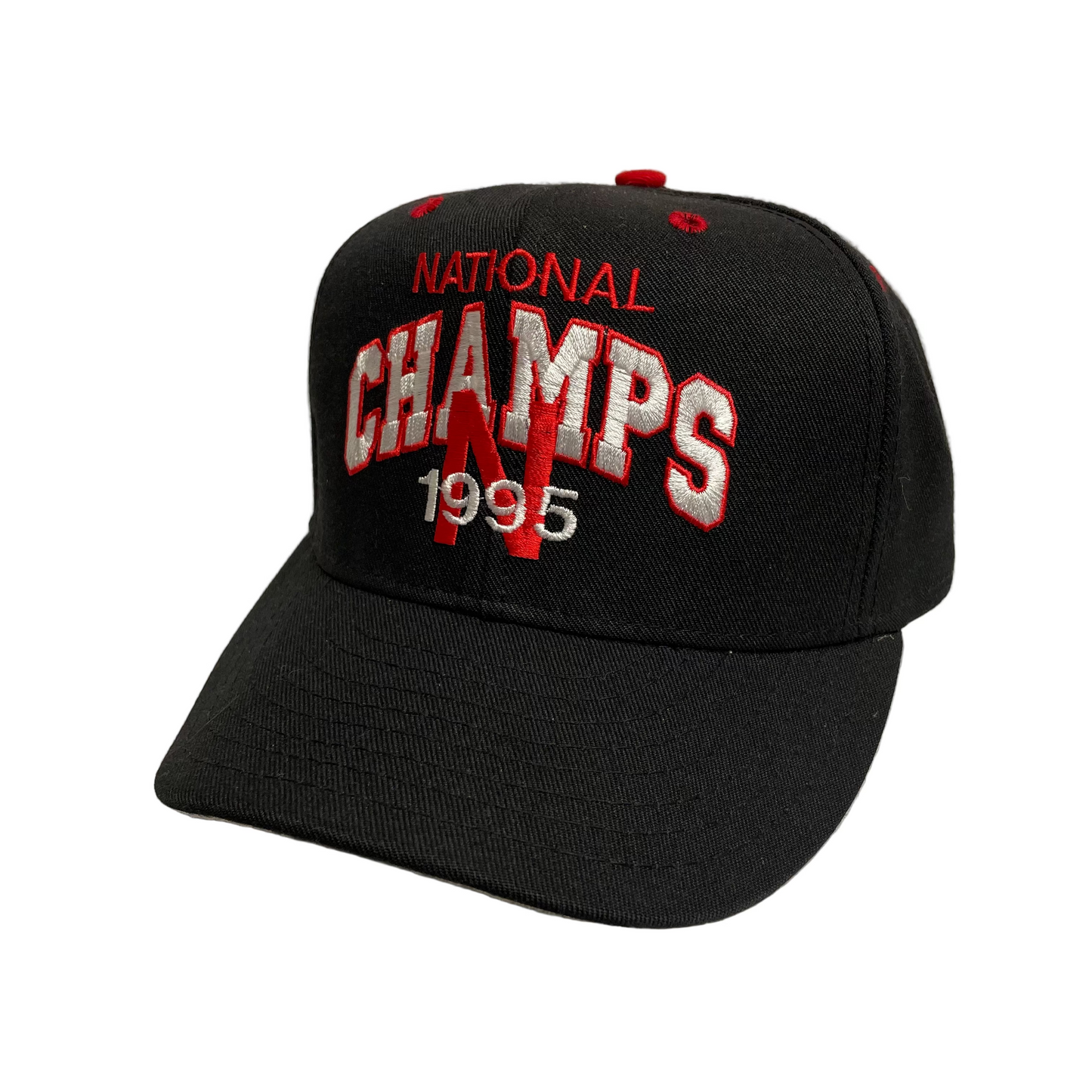 Vintage Nebraska Huskers 1995 National Champs Snapback Hat