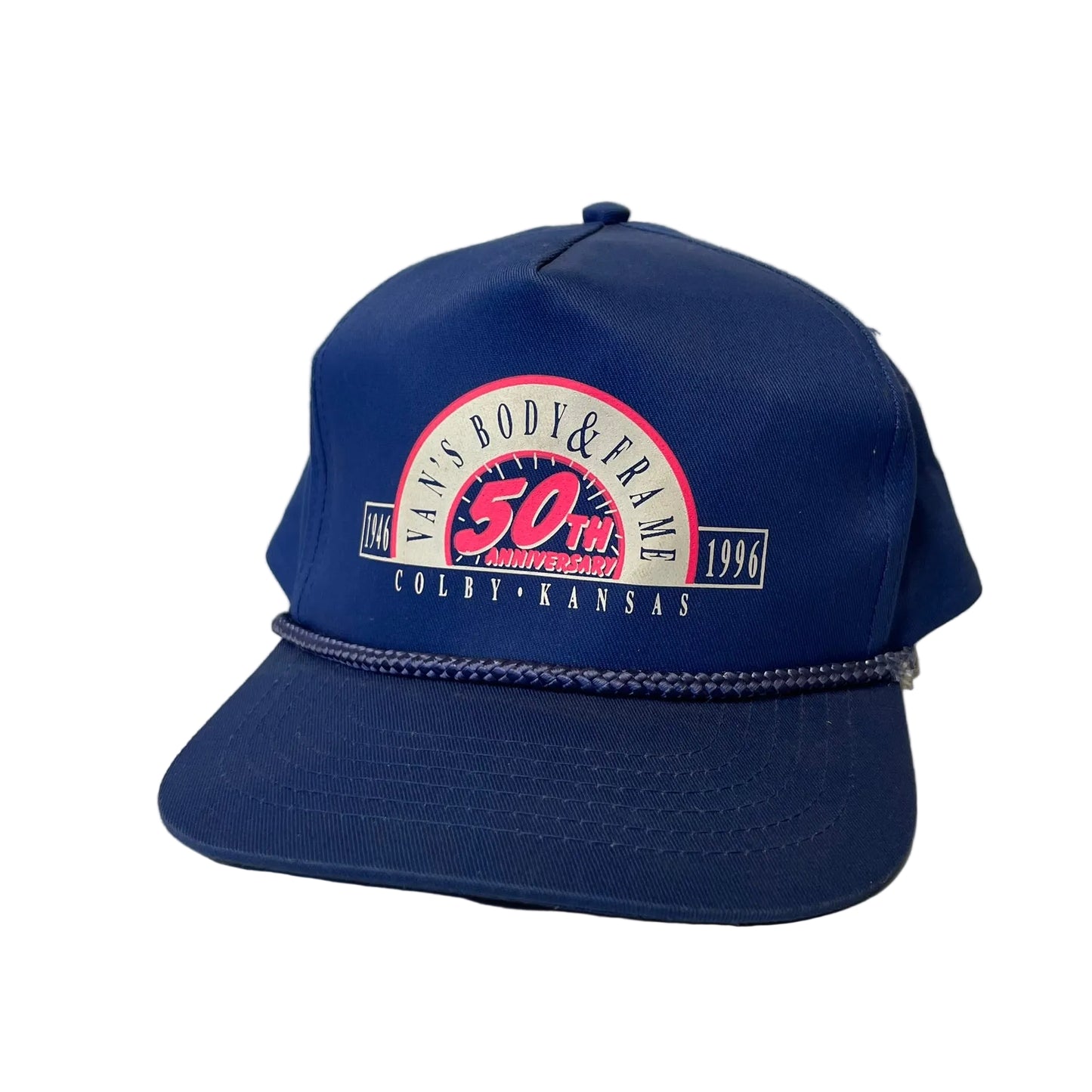 Vintage Van's body and Frame Colby Kansas Snapback Hat