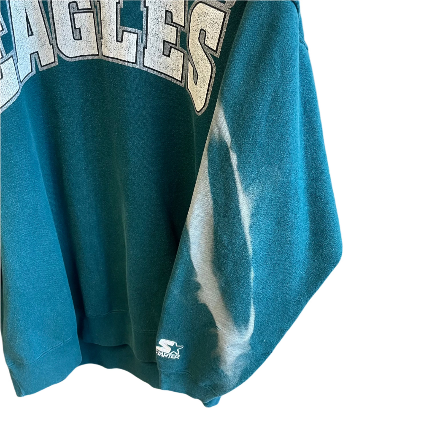 Vintage Philadelphia Eagles Starter Sweatshirt w/ back hit L