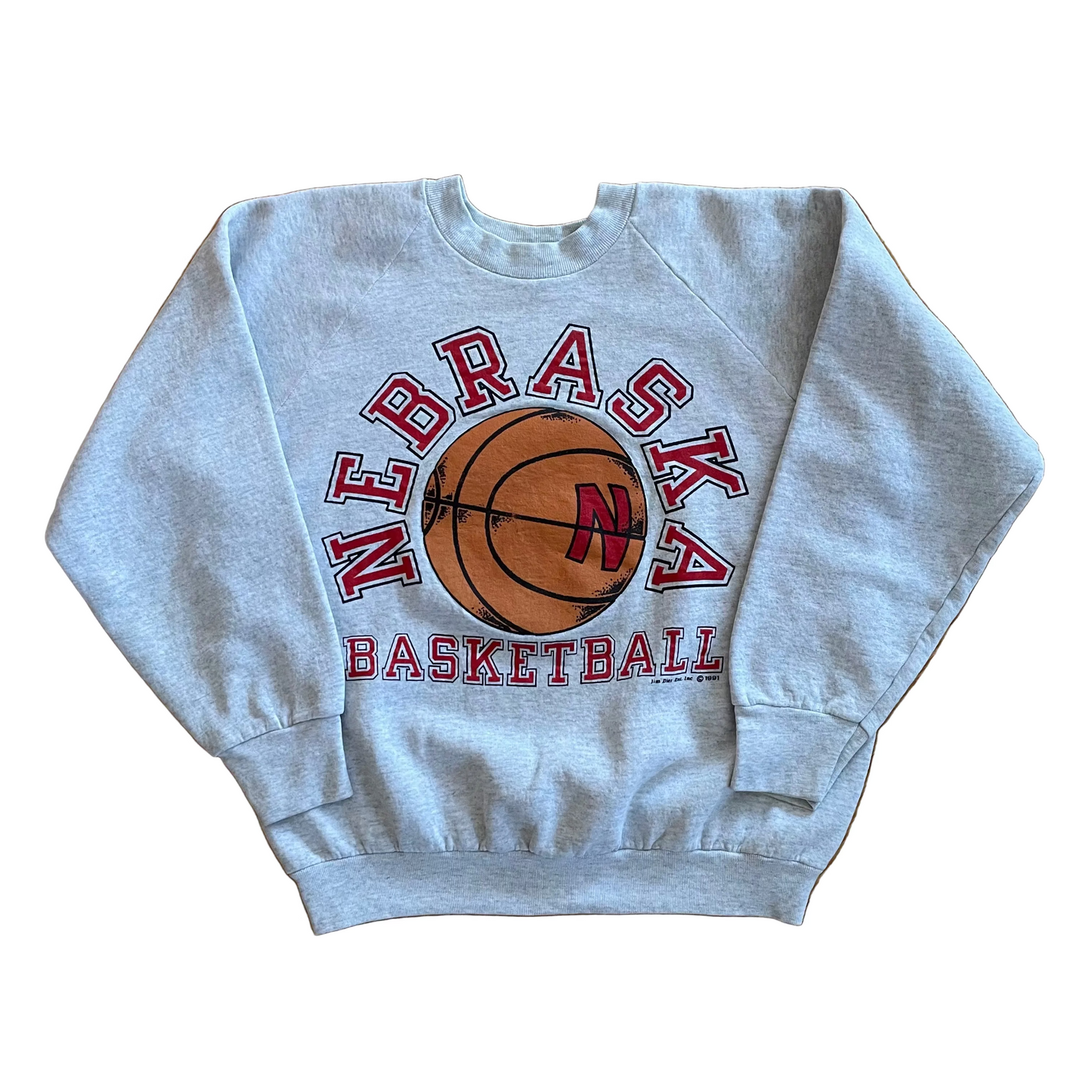 Vintage Nebraska Huskers Crewneck L