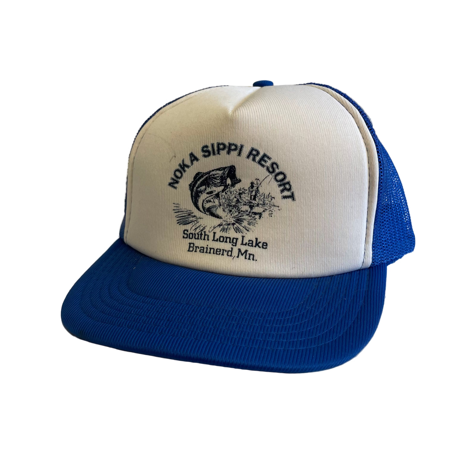 Vintage Noka Sippi Resort Brainerd Minnesota Snapback Trucker Hat