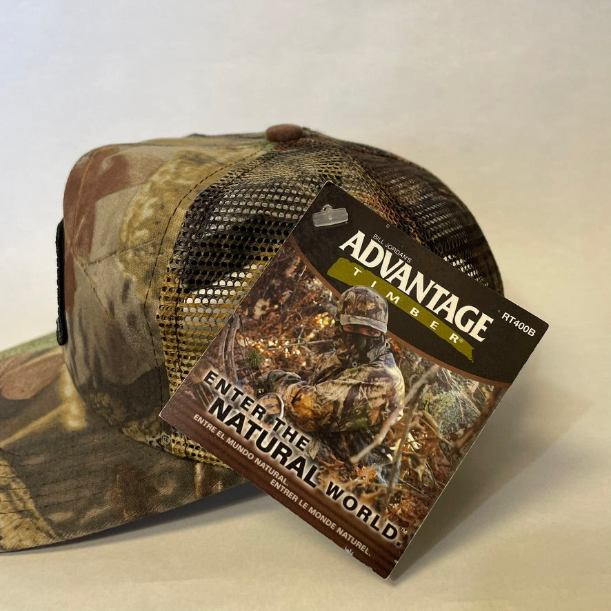 Vintage Pioneer Camo Snapback Trucker Hat NWT