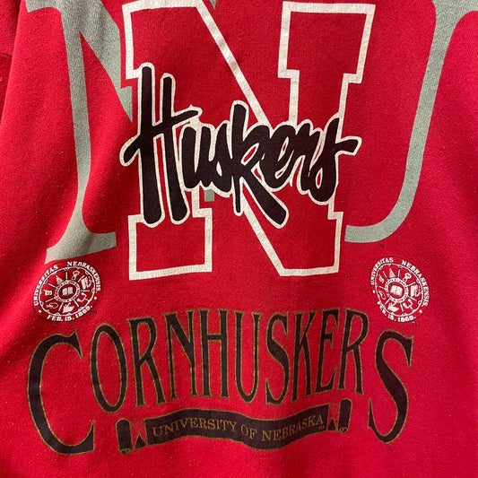 Vintage Nebraska Huskers Crewneck XL