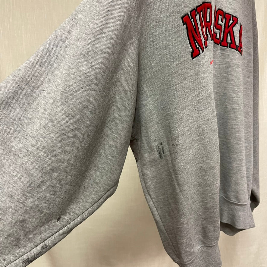 Vintage Nebraska Huskers Nike Crewneck M