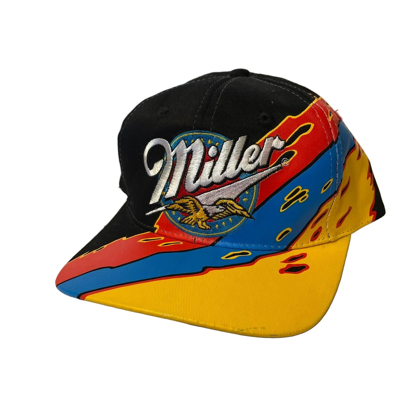 Vintage Miller Beer Snapback Hat