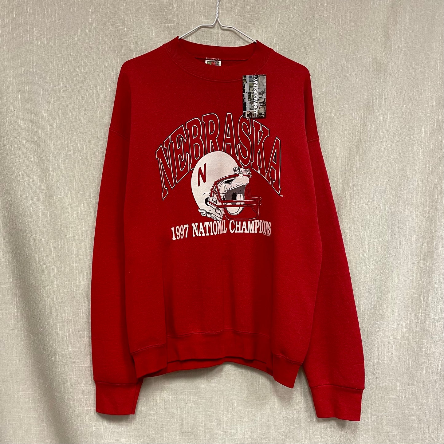 Vintage Nebraska Huskers 1997 National Champions Crewneck L