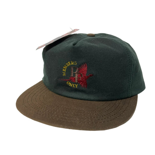 Vintage Oil Skin Pheasant Snapback