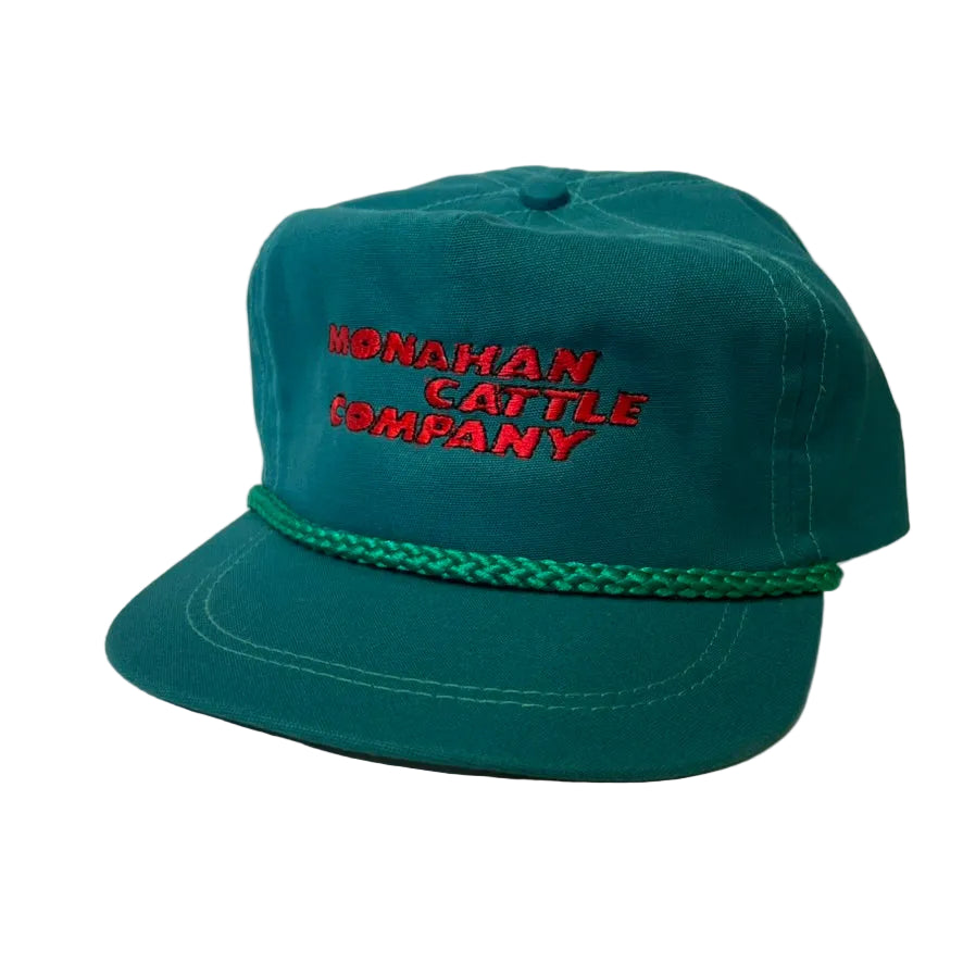 Vintage Monohan Cattle Company Strapback Hat