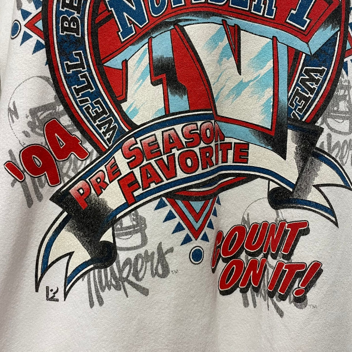 Vintage Nebraska Huskers Crewneck XL