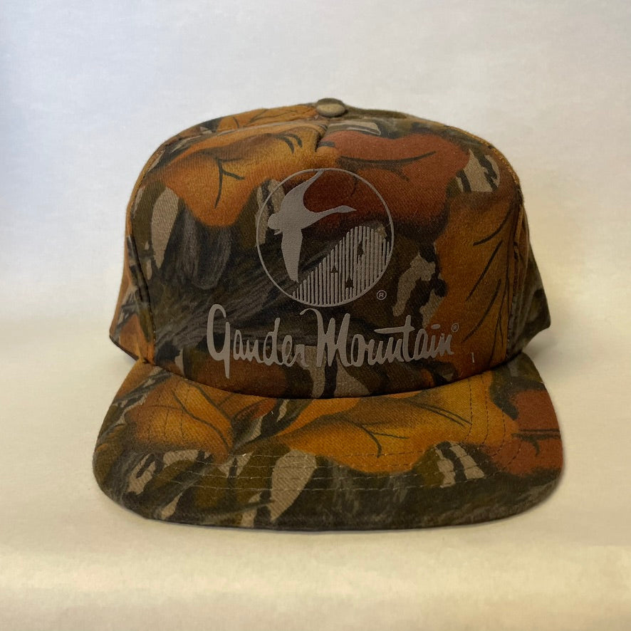 Vintage Gander Mountain Camo Snapback Hat