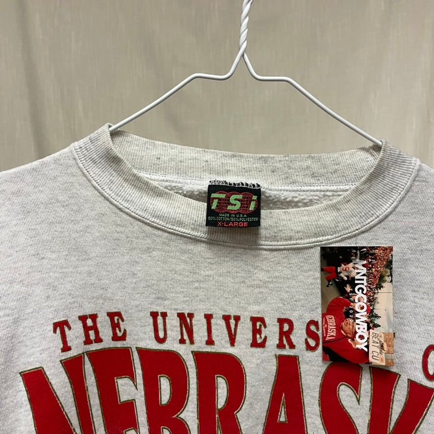 Vintage Nebraska Huskers Crewneck XL