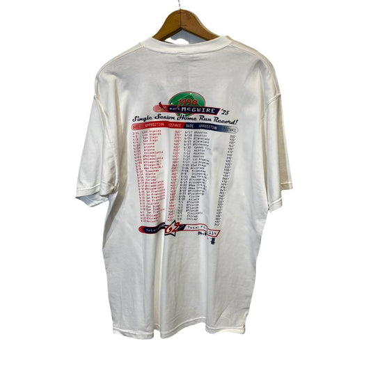 Vintage Mark McGwire Home Run Record MLB Shirt L
