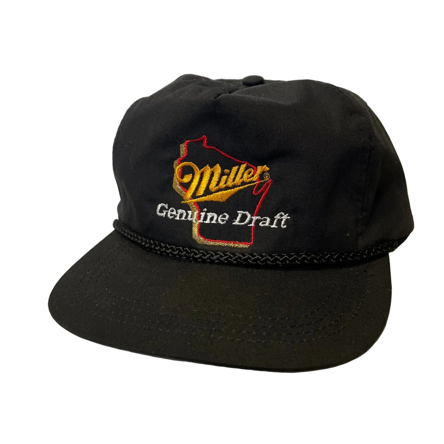 Vintage Miller Genuine Draft Beer Strapback Hat