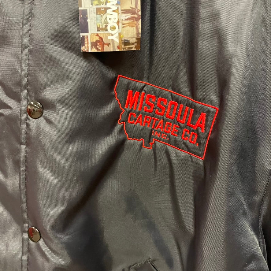 Vintage Missoula Montanta Cartage Co Bomber Jacket XL