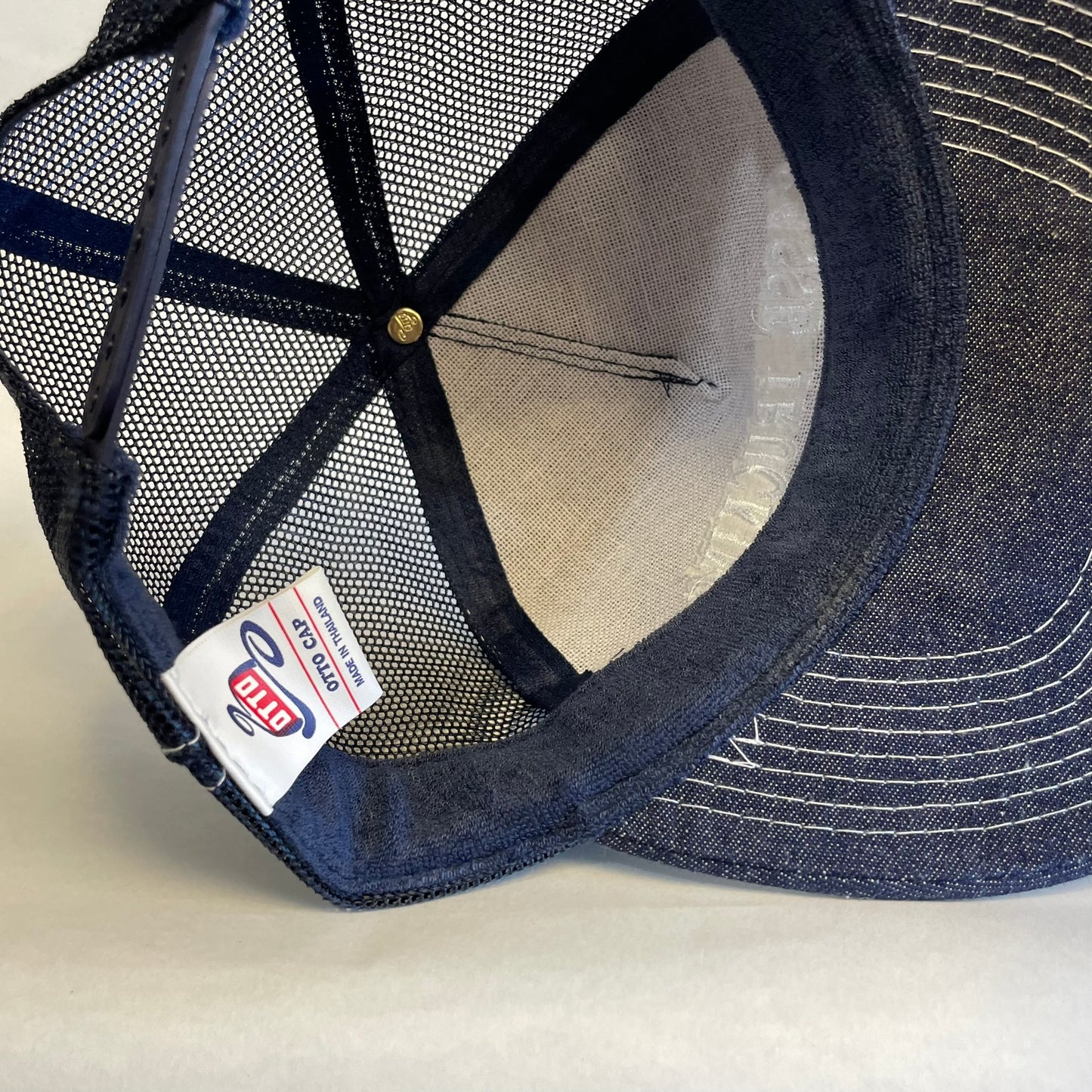 Vintage Sasse Trucking Jansen, Nebraska Denim Snapback Hat