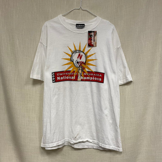 Vintage Nebraska Huskers 1995 National Champions Shirt XL