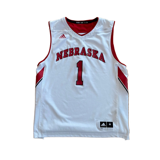 Nebraska Huskers Basketball Jersey M